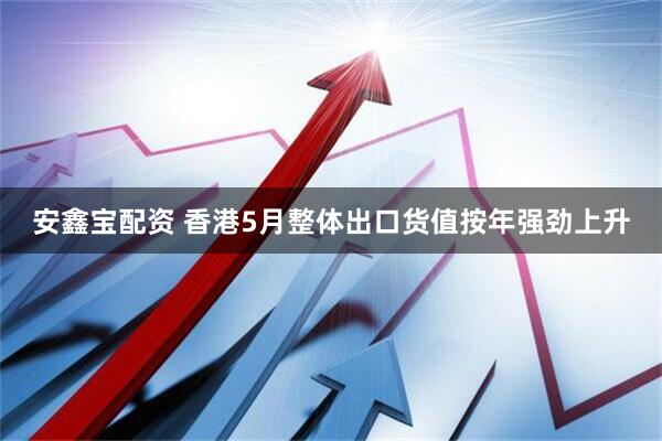 安鑫宝配资 香港5月整体出口货值按年强劲上升