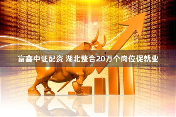 富鑫中证配资 湖北整合20万个岗位促就业